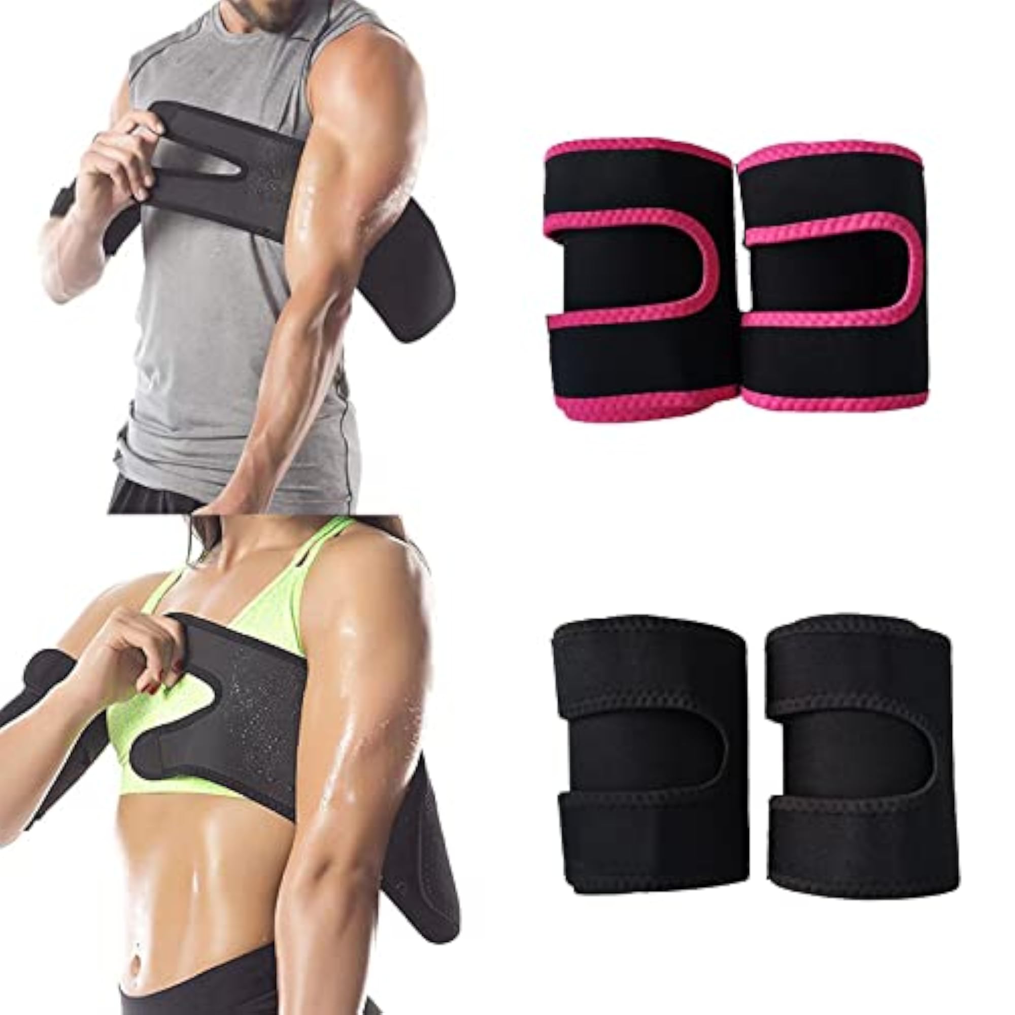 Sweat Sauna Belt Arm Trimmer Shaper Band Burner
